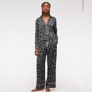 NWOT abercrombie & fitch Satin Bow PJ pants